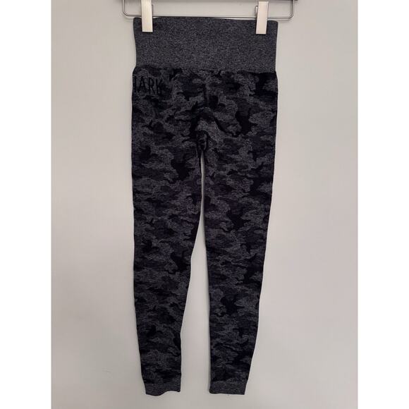 Gymshark Women's XS Gray Adapt Camo Seamless Stretch Leggings High Waist Scrunch - Picture 4 of 8